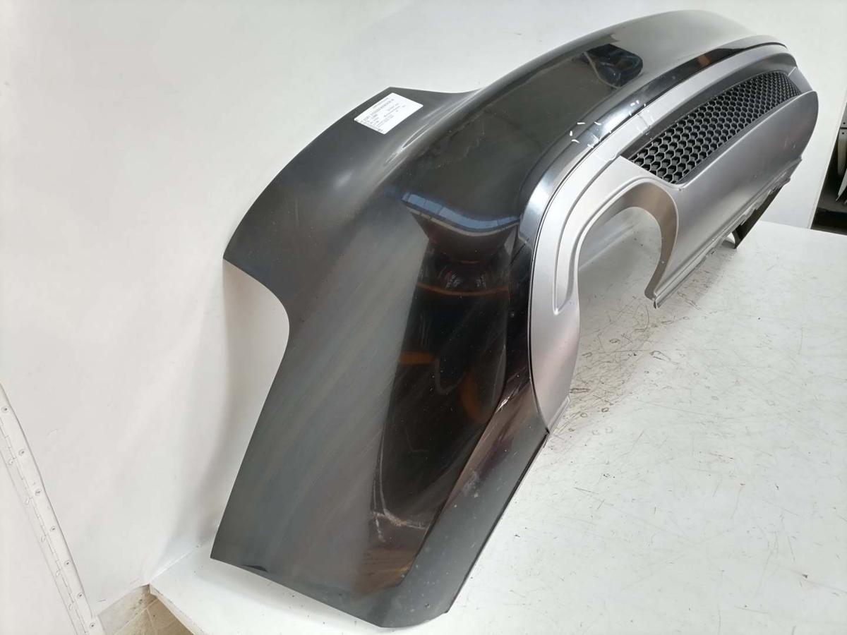 Audi A5 8T original Sto&szlig;stange Stossf&auml;nger hinten LY9B Brillantschwarz Bj.2009